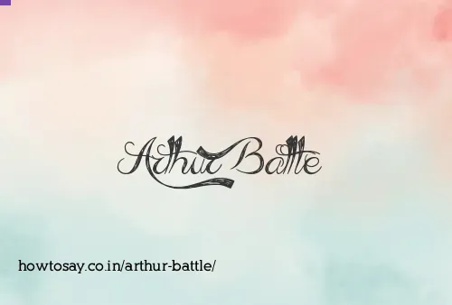 Arthur Battle