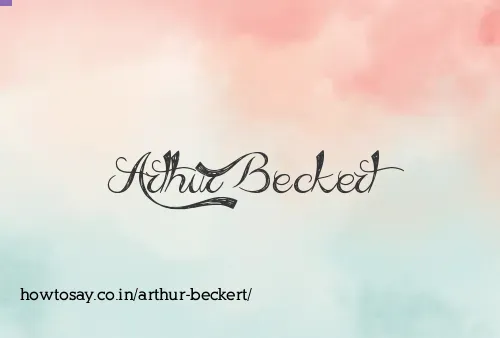 Arthur Beckert