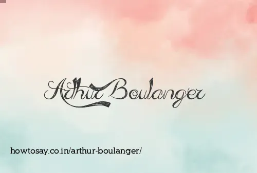 Arthur Boulanger