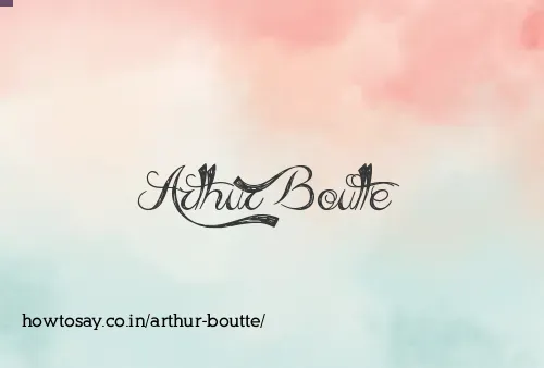 Arthur Boutte