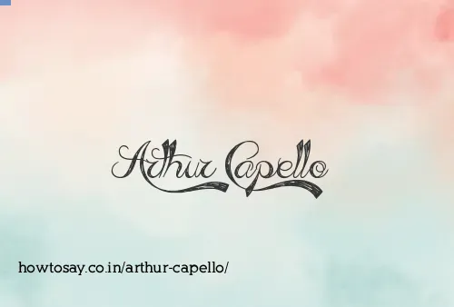 Arthur Capello