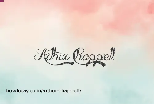 Arthur Chappell
