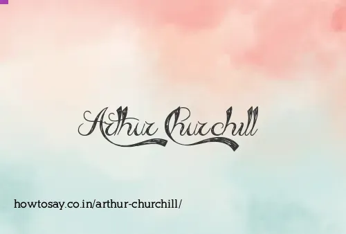 Arthur Churchill