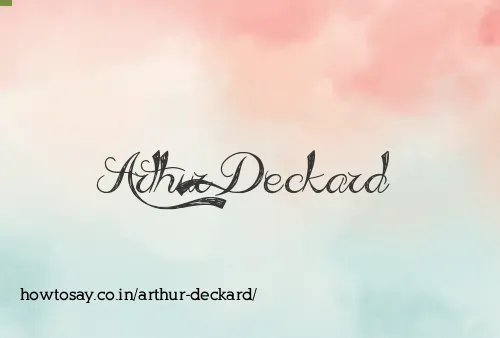 Arthur Deckard