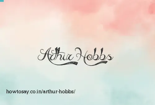 Arthur Hobbs