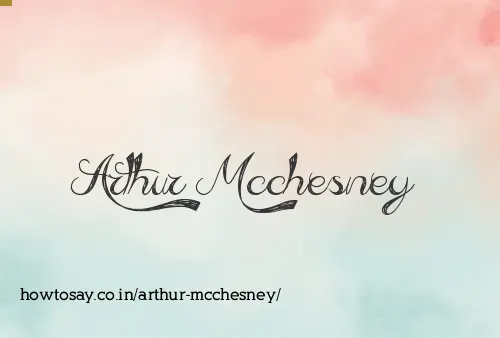 Arthur Mcchesney