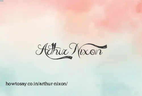Arthur Nixon