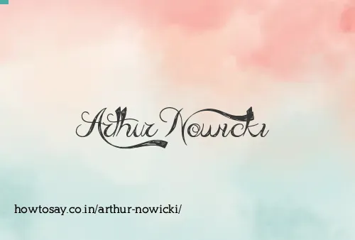 Arthur Nowicki