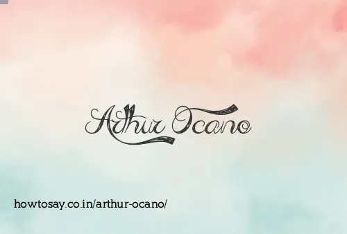 Arthur Ocano