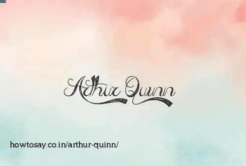 Arthur Quinn