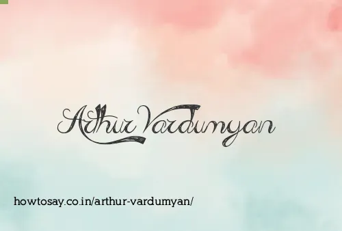Arthur Vardumyan