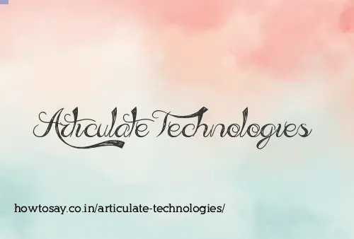 Articulate Technologies