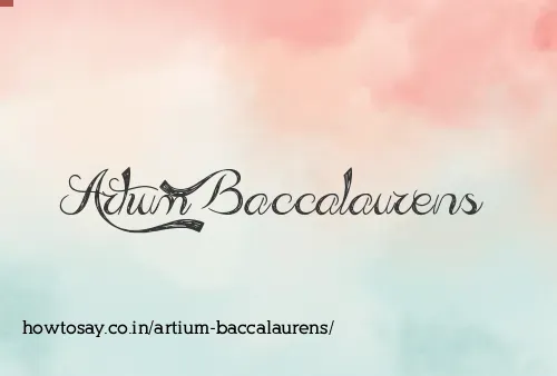 Artium Baccalaurens