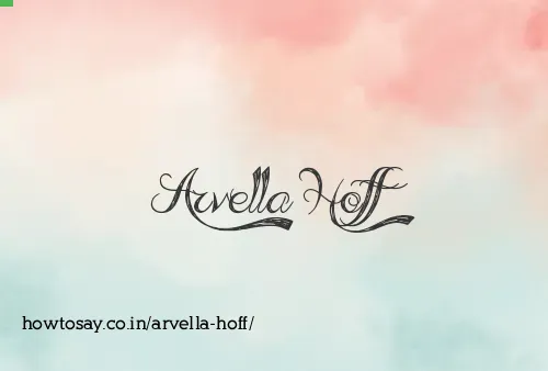 Arvella Hoff