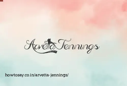 Arvetta Jennings