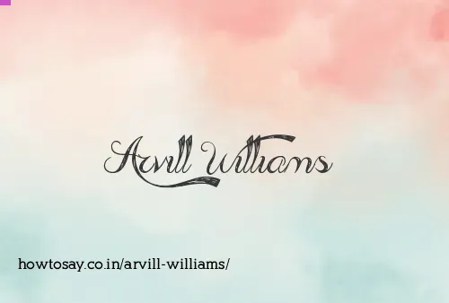 Arvill Williams