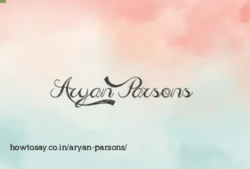 Aryan Parsons