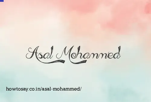 Asal Mohammed