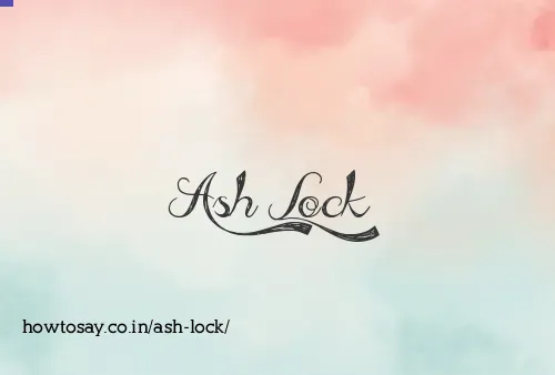 Ash Lock