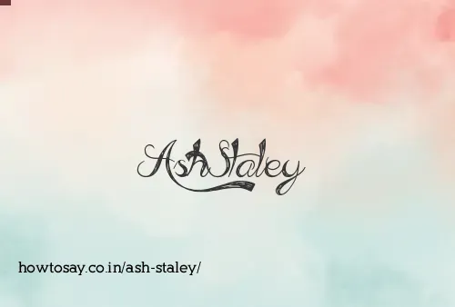 Ash Staley