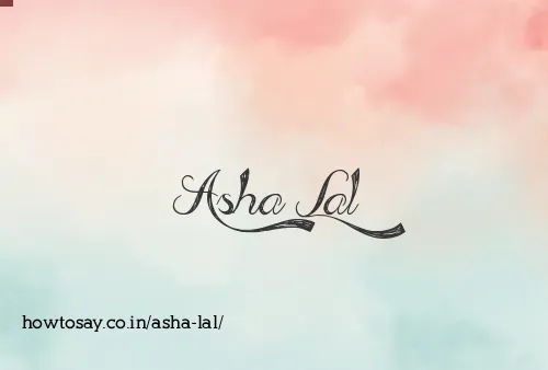 Asha Lal
