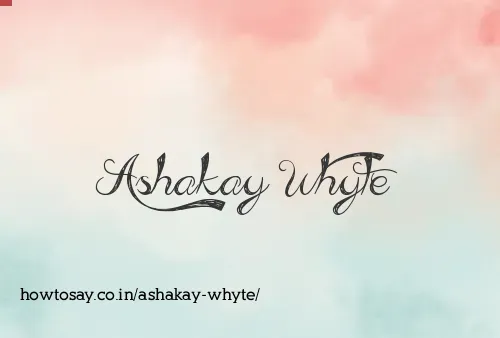 Ashakay Whyte