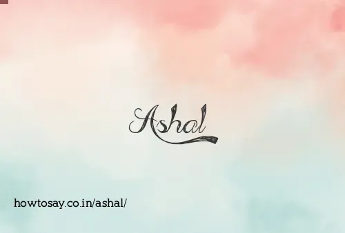 Ashal