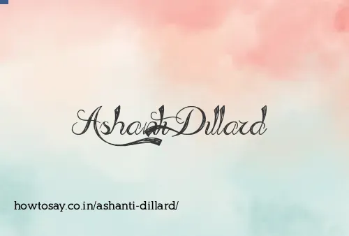 Ashanti Dillard
