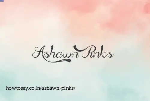 Ashawn Pinks