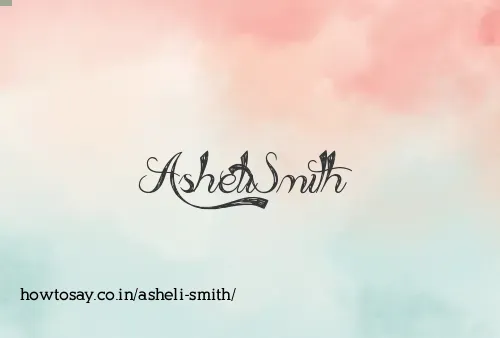 Asheli Smith