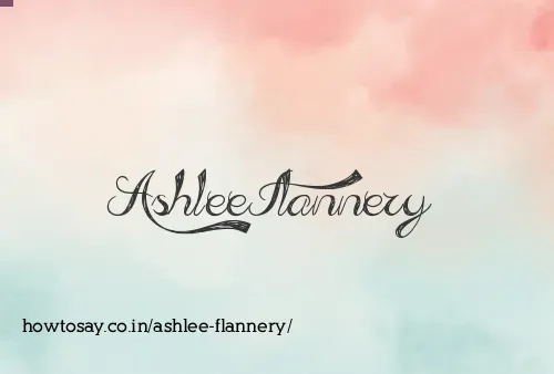 Ashlee Flannery