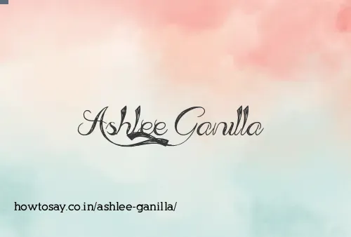 Ashlee Ganilla