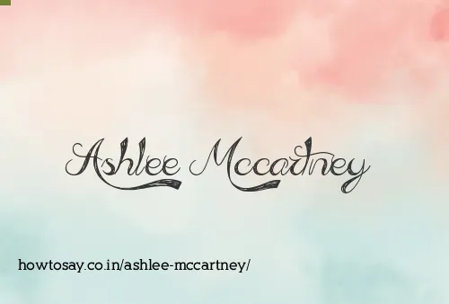 Ashlee Mccartney