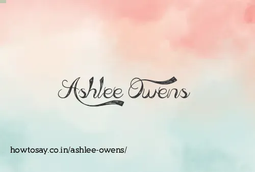 Ashlee Owens