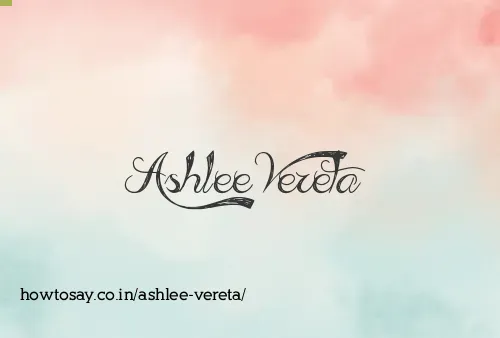 Ashlee Vereta