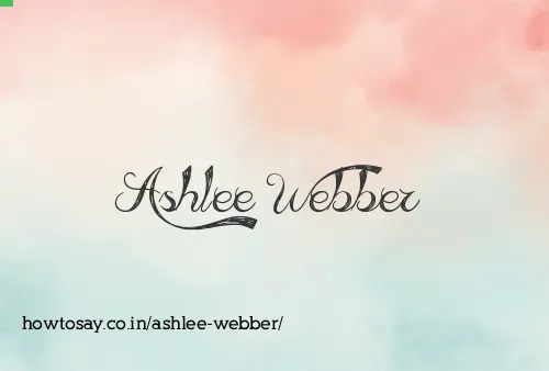 Ashlee Webber