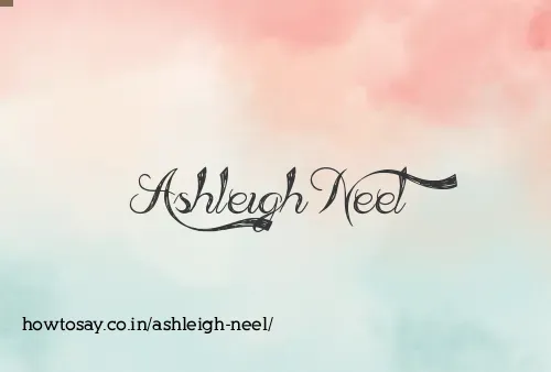 Ashleigh Neel