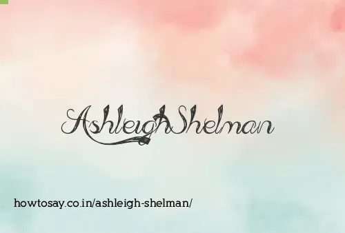 Ashleigh Shelman