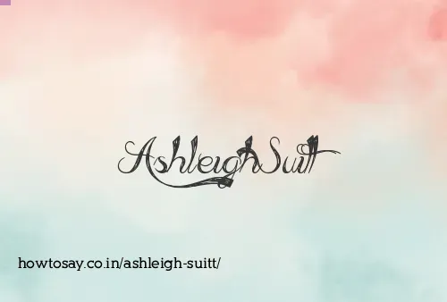 Ashleigh Suitt