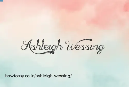 Ashleigh Wessing