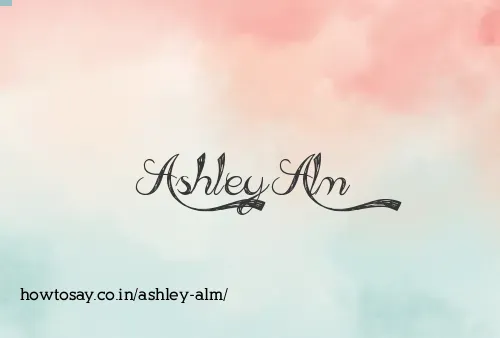 Ashley Alm