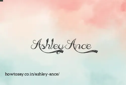 Ashley Ance