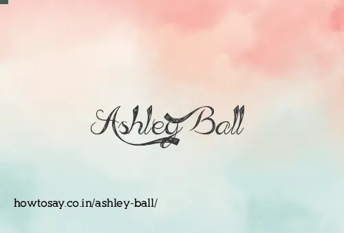 Ashley Ball