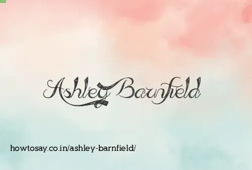 Ashley Barnfield