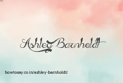 Ashley Barnholdt