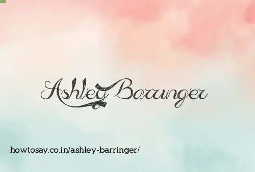 Ashley Barringer