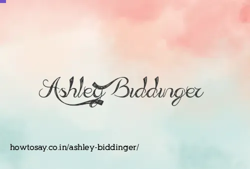 Ashley Biddinger