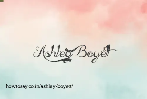 Ashley Boyett