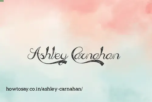 Ashley Carnahan