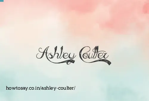 Ashley Coulter
